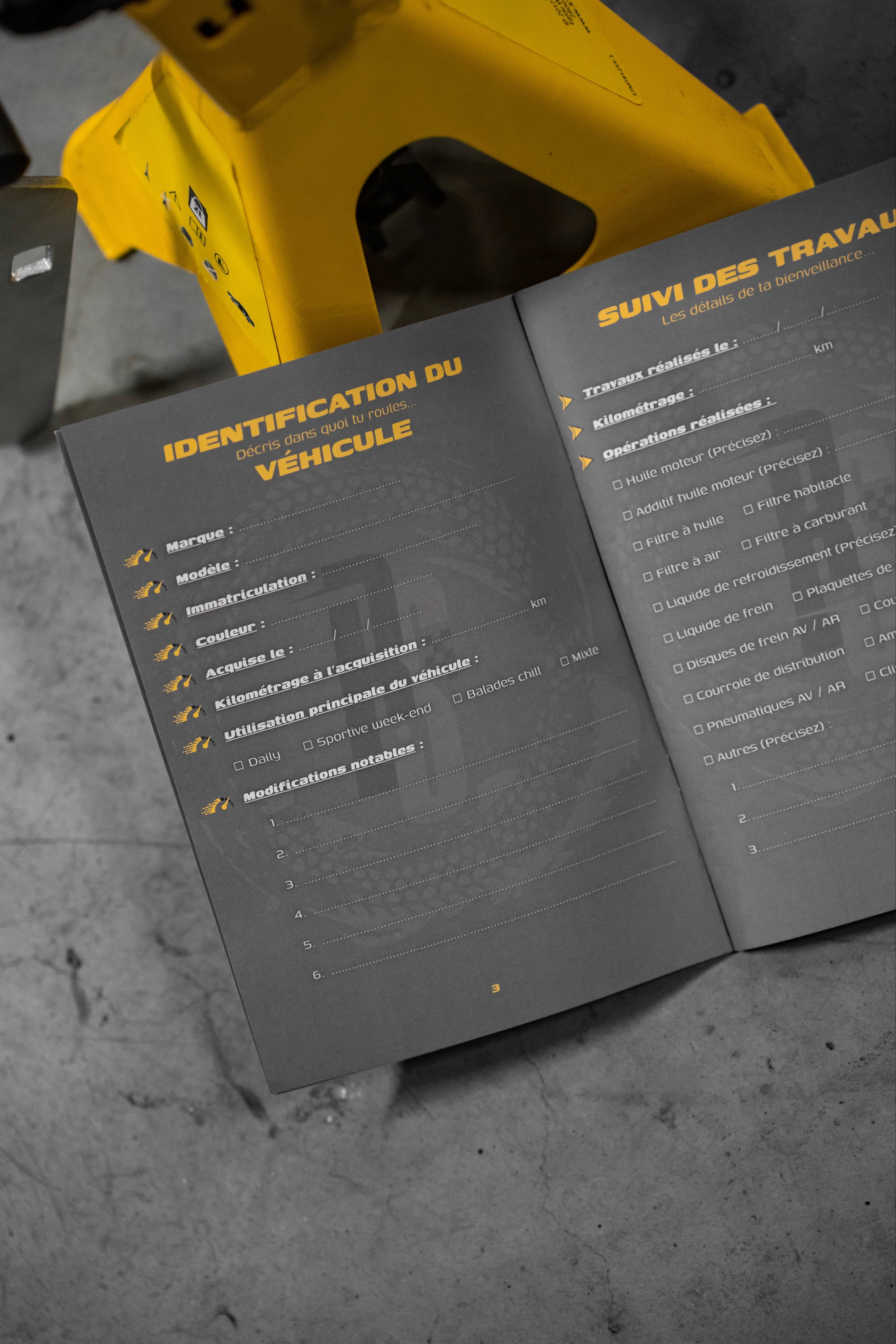 BOOST SHOP - Carnet de suivi véhicule