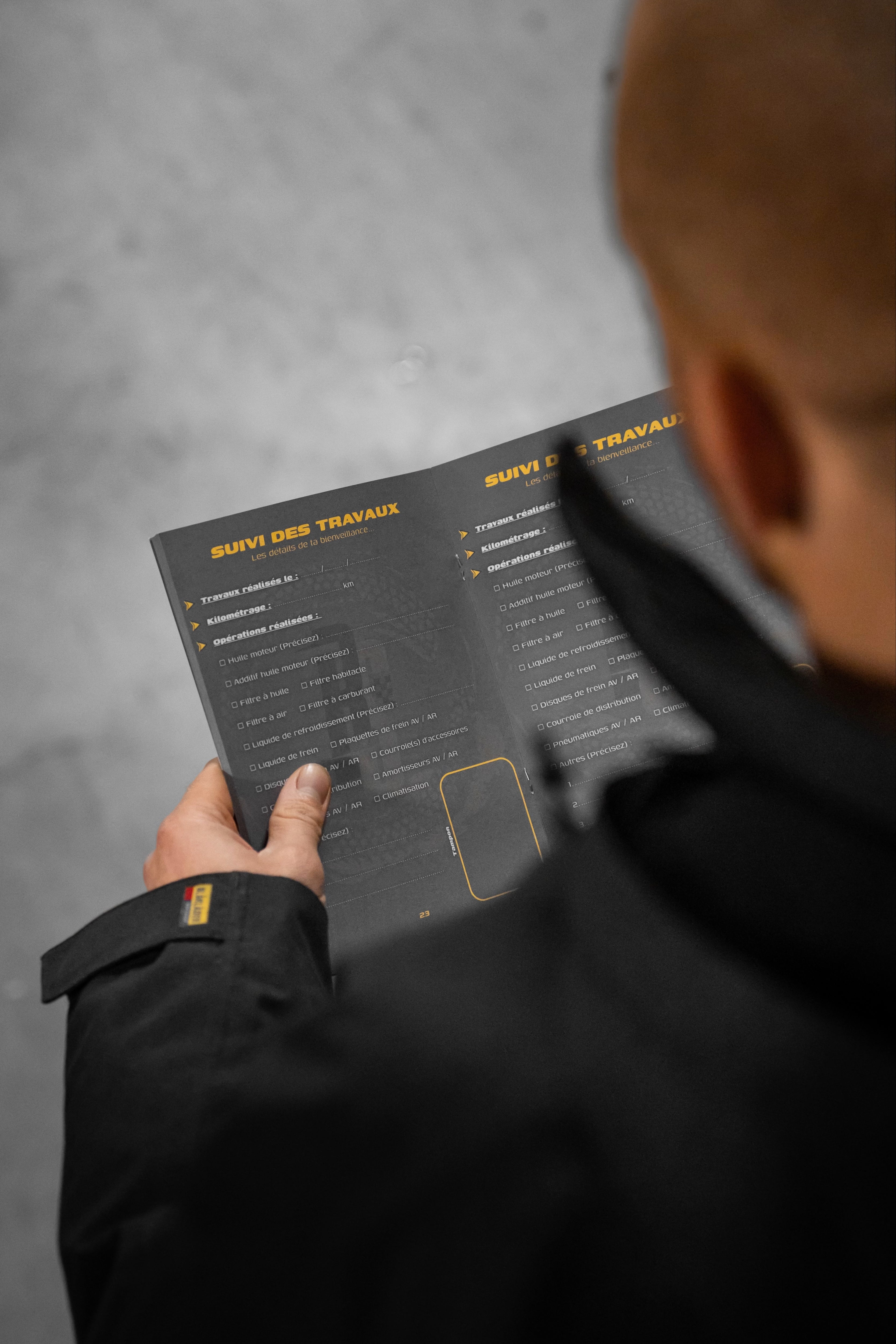 BOOST SHOP - Carnet de suivi véhicule